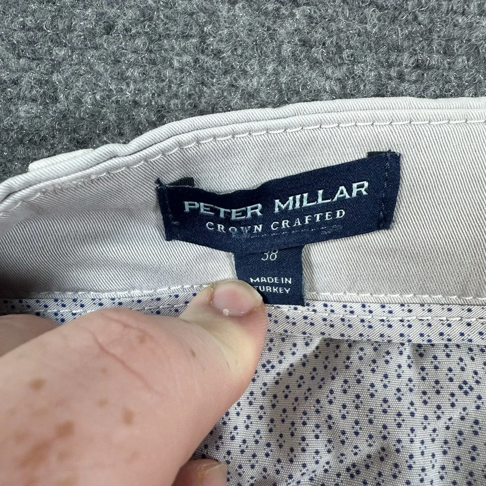 Peter Millar Pants Mens‎ 38x36 (Fits 36x37) Crown Crafted Concorde Stretch New